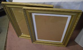 2 gilt picture frames