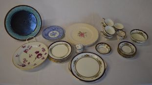 Various ceramics including a circa 1830s