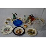 Various items of ceramic, glass ware etc