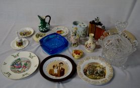 Various items of ceramic, glass ware etc