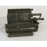 Old adding machine