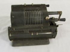 Old adding machine