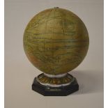 Jaeger Le Coultre terrestrial globe cloc
