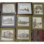 Assorted regional prints inc Ripon Cathe