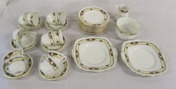 Phoenix china part tea service approx 40