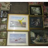 Various prints inc 'Yankee Whiskey rejoi