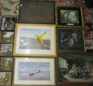 Various prints inc 'Yankee Whiskey rejoi