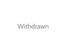 WITHDRAWN - DO NOT BID