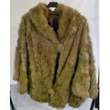 Ladies vintage fur cape