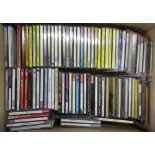 Box of assorted classical CDs