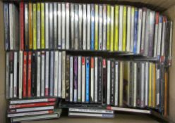 Box of assorted classical CDs