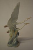 Nao figure of flying herons