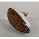 Amber ring