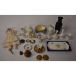 Various ceramics including Coalport & Ay