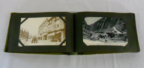 Small postcard album containing mainly t - Image 2 of 2