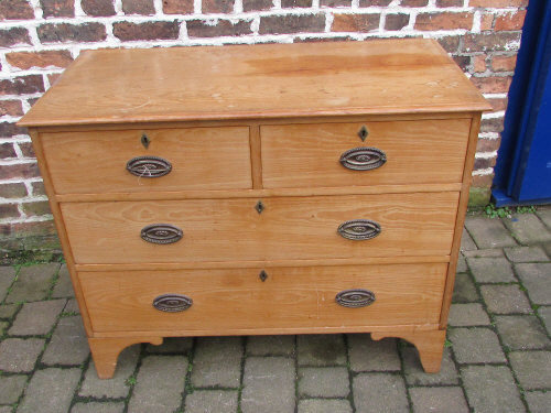 Heals 4 drawer pine chest of drawers