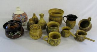 Assorted Alvingham pottery