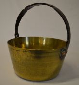 Brass jam pan