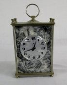 USSR Vega marble cased clock H 17 cm