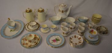 Spode plates, Paragon part tea service a