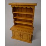Miniature welsh dresser