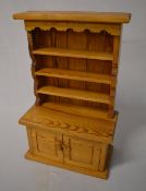 Miniature welsh dresser