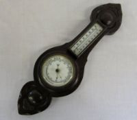 Small oak barometer