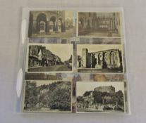 Assorted topographical postcards relatin