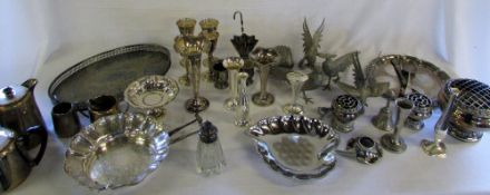 Selection of silver plate inc