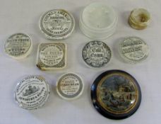 Various pot lids