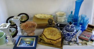 Various items inc ceramics, silver plate