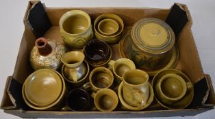 Selection of Alvingham pottery including