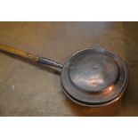 Copper warming pan