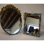 2 barbola table mirrors easel style stan