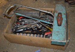 Tools including socket sets, spanners, h