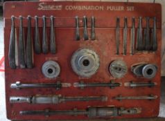 Snap on combination puller set