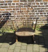 Ercol rocking chair (distressed)