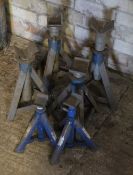 3 pairs of axle stands