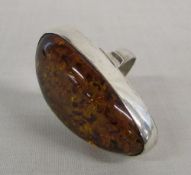 Amber ring