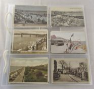 Various topographical postcards inc Weym