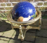 Gemstone globe H 45 cm
