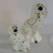 Beswick staffordshire dogs 1378-4 and 13