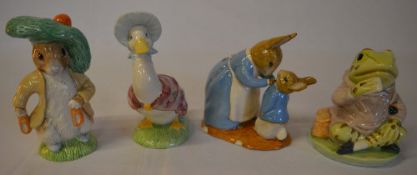 Beswick figures of Jemima Puddleduck and