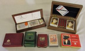 Various playing cards inc Bridge sets