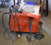 Clarke 270 3 phase mig welder, overalls