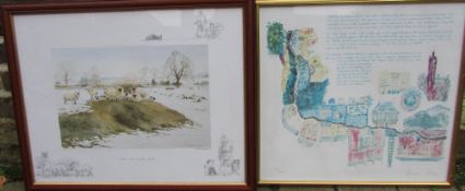 2 limited edition prints by Shoron Hill