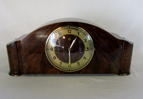 German 1930s mantle clock L 50 cm