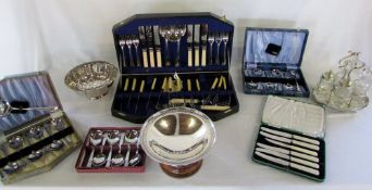 Various silver plate inc Mappin & Webb r