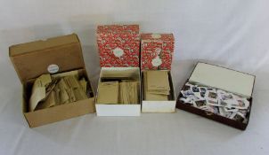 4 boxes of various stamps