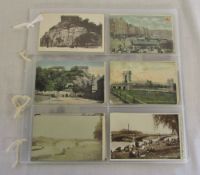 Assorted topographical postcards of Midl